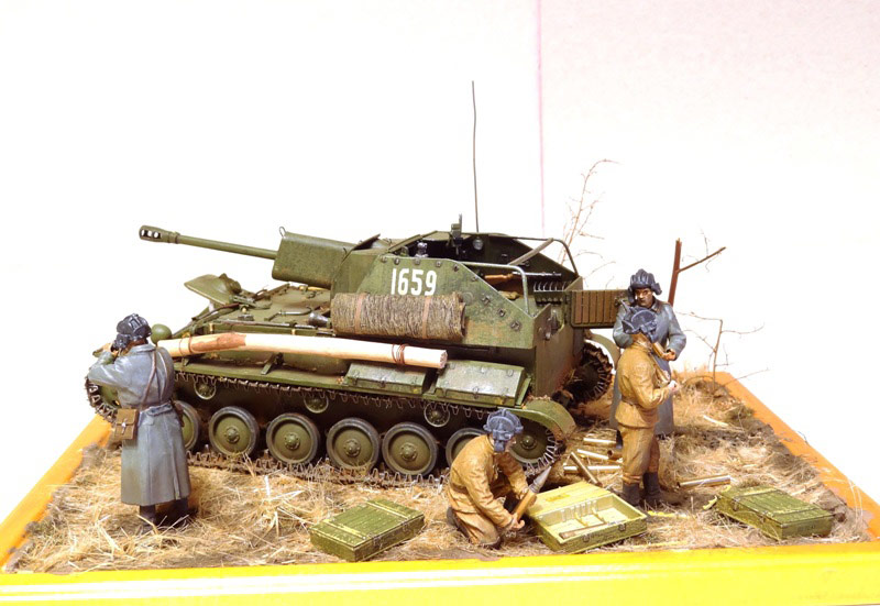 Dioramas and Vignettes: SU-76, photo #5