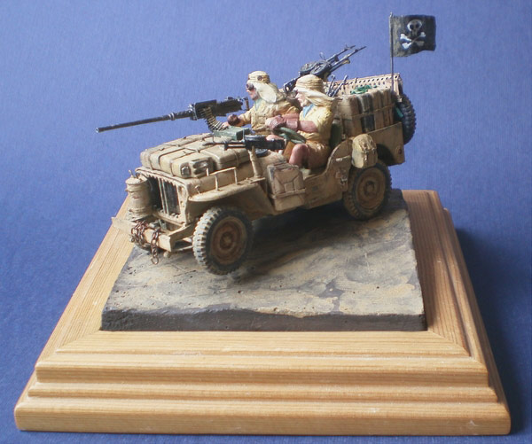 Диорамы и виньетки: Jeep SAS - песчаные пираты XX века, фото #1