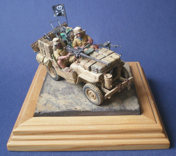 Диорамы и виньетки: Jeep SAS - песчаные пираты XX века, фото #5