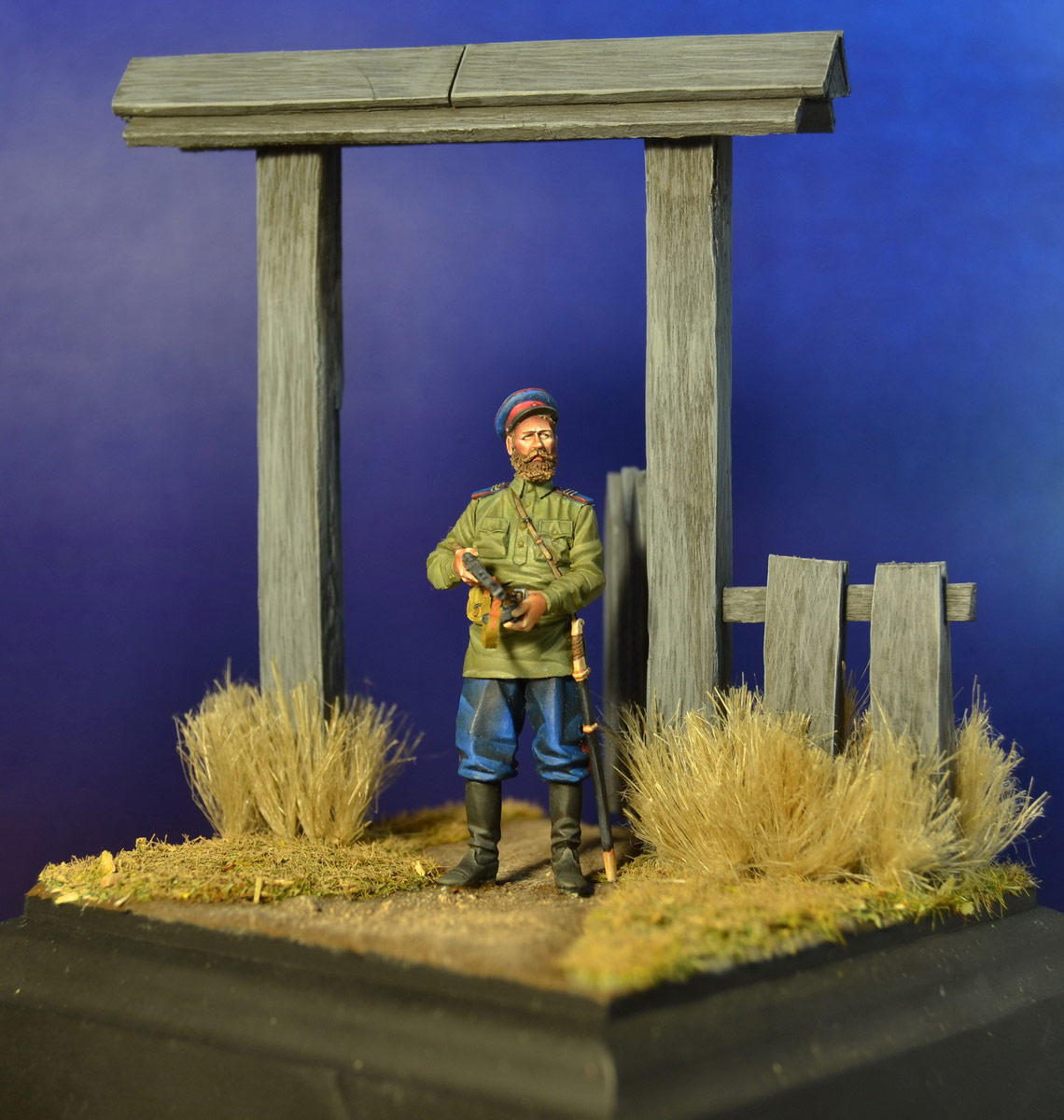 Dioramas and Vignettes: Cossack is leaving home, photo #1
