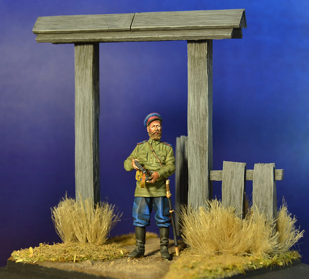 Dioramas and Vignettes: Cossack is leaving home