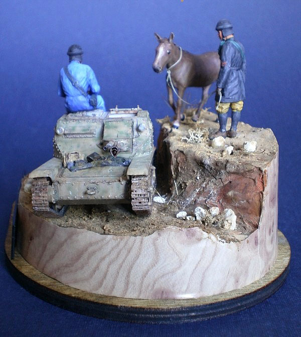 Dioramas and Vignettes: Two lonesomes. North Africa, 1942, photo #7