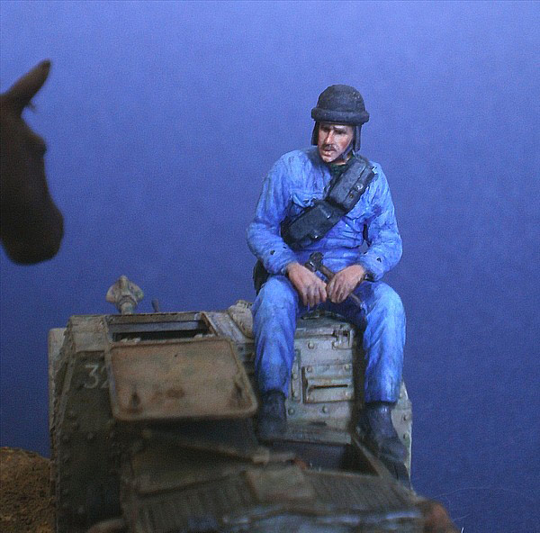Dioramas and Vignettes: Two lonesomes. North Africa, 1942, photo #8