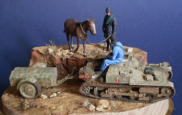Dioramas and Vignettes: Two lonesomes. North Africa, 1942