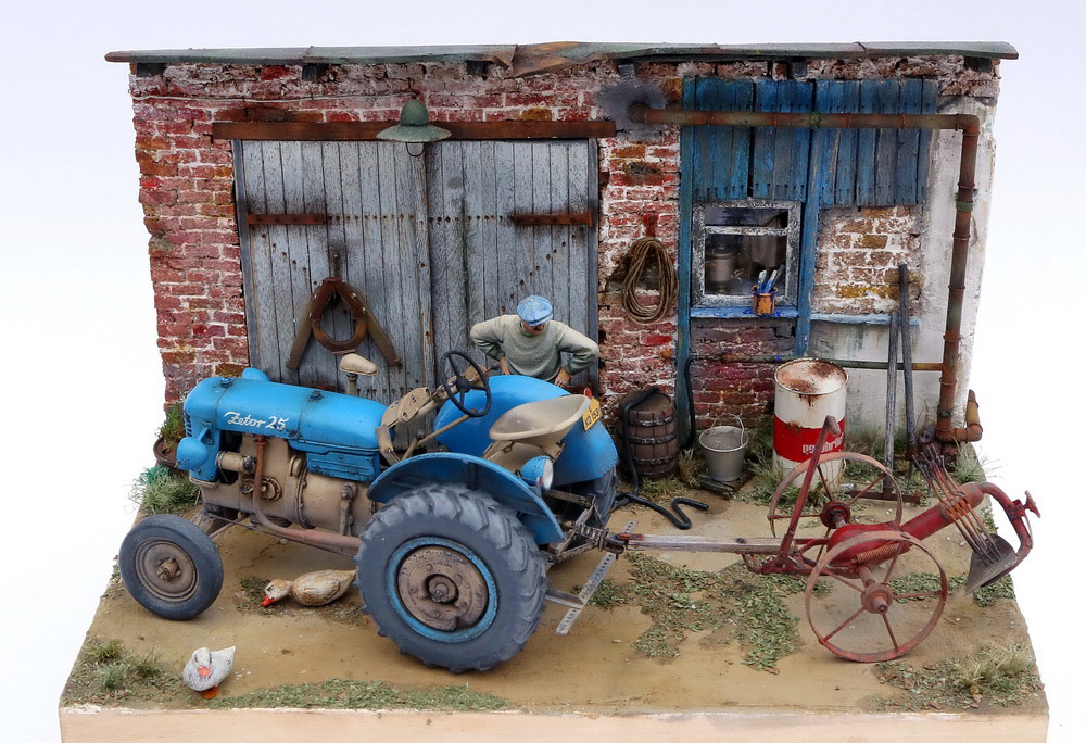 Photo 2 - Czech homestead | Dioramas and Vignettes | Gallery on Diorama.ru