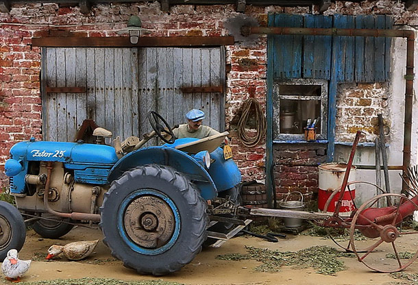 Dioramas and Vignettes: Czech homestead