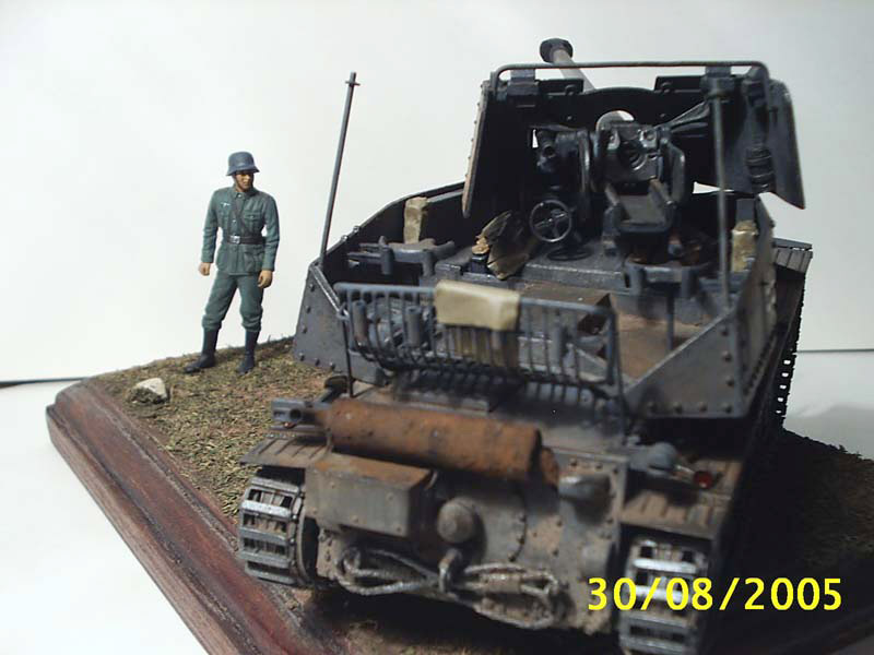 Dioramas and Vignettes: SPG and Soldier, photo #2