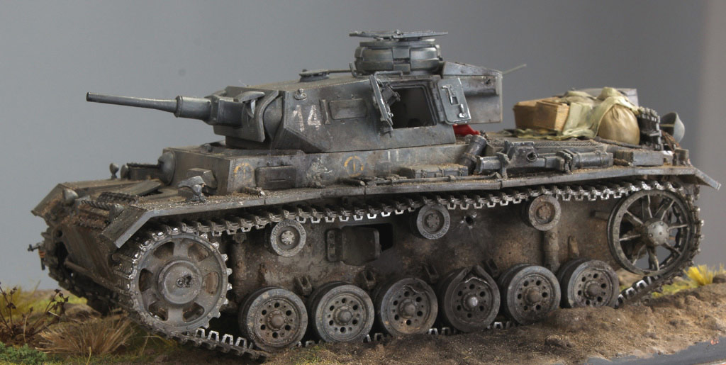 Dioramas and Vignettes: Evacuation from the knocked out Panzer, photo #3
