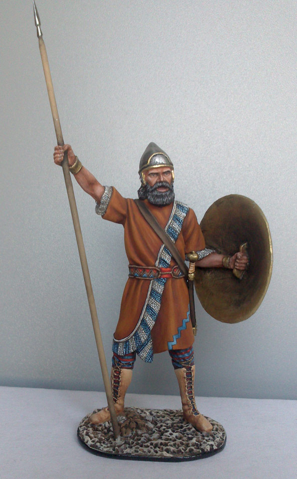 Figures: Assyrian warrior, photo #1