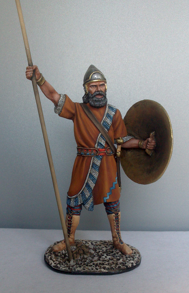 Figures: Assyrian warrior, photo #8