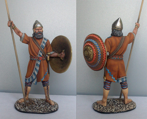 Figures: Assyrian warrior