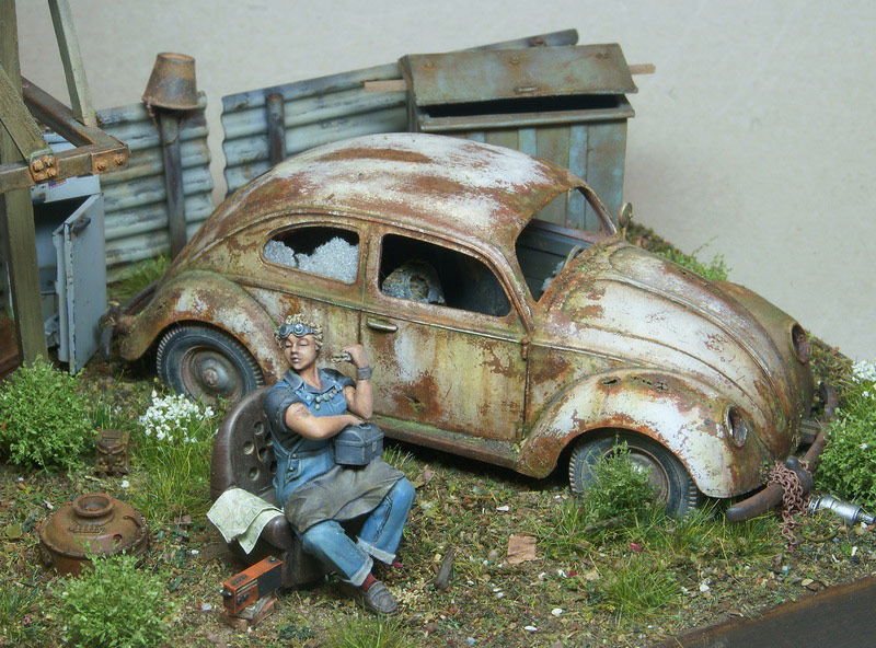 Dioramas and Vignettes: Rosie & the Beetle, photo #13