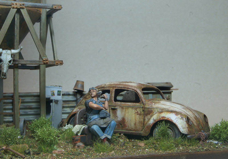 Dioramas and Vignettes: Rosie & the Beetle, photo #6