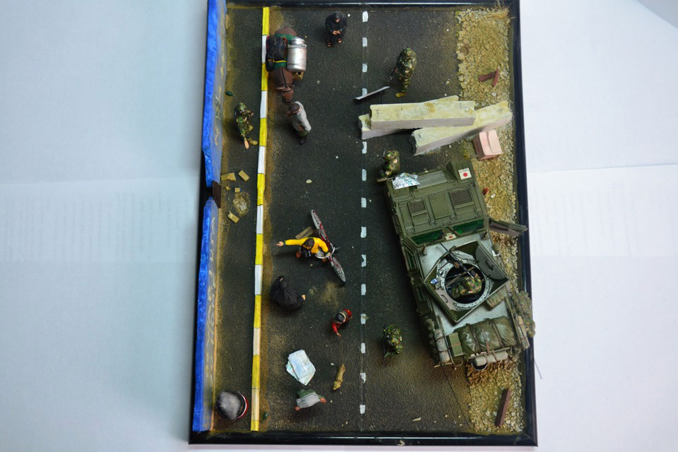 Диорамы и виньетки: Блокпост, фото #7