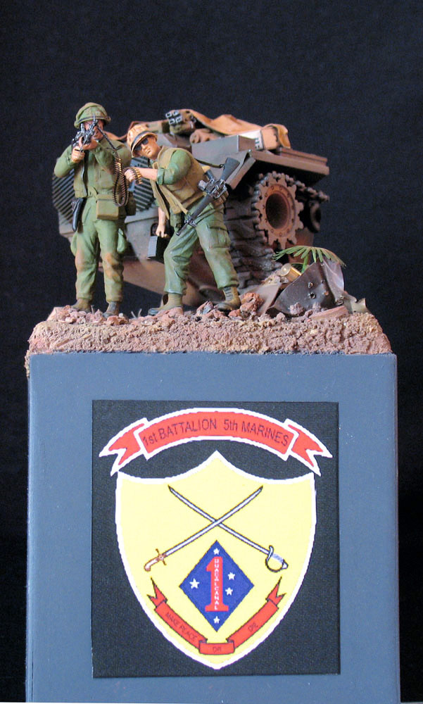 Dioramas and Vignettes: 1st batallion, 5 div. USMC, Hue'68, photo #9