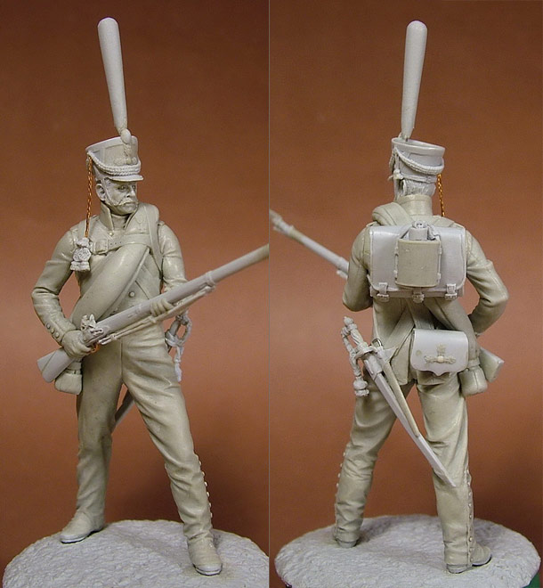 Sculpture: Russian grenadier, 1812