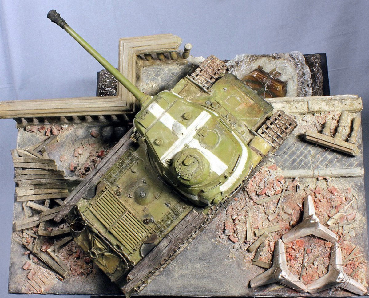 Dioramas and Vignettes: Tanks over Spree, photo #6