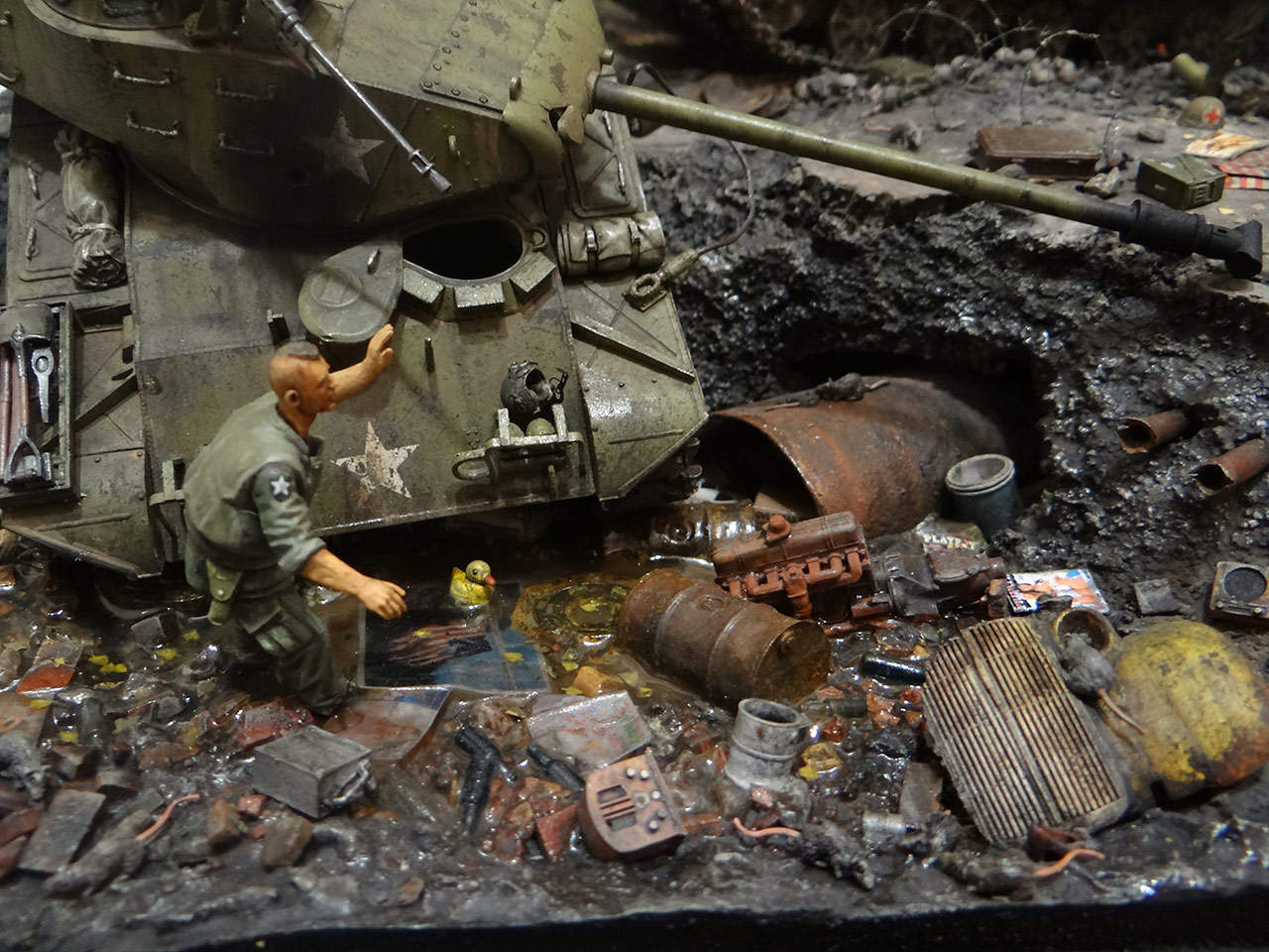 Dioramas and Vignettes: «Kuzka's mother», photo #24