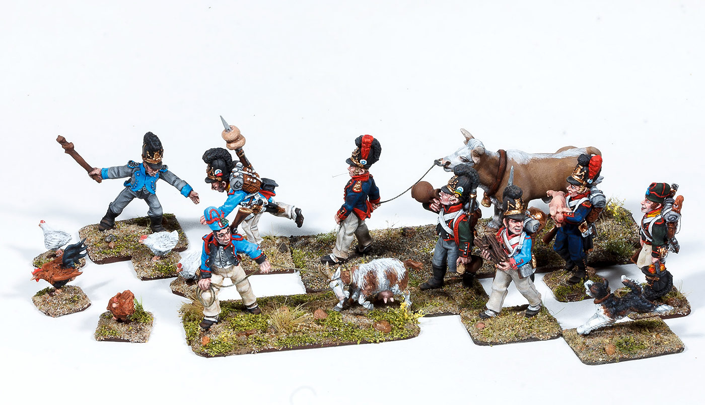 Figures: Bavarian foragers, photo #1