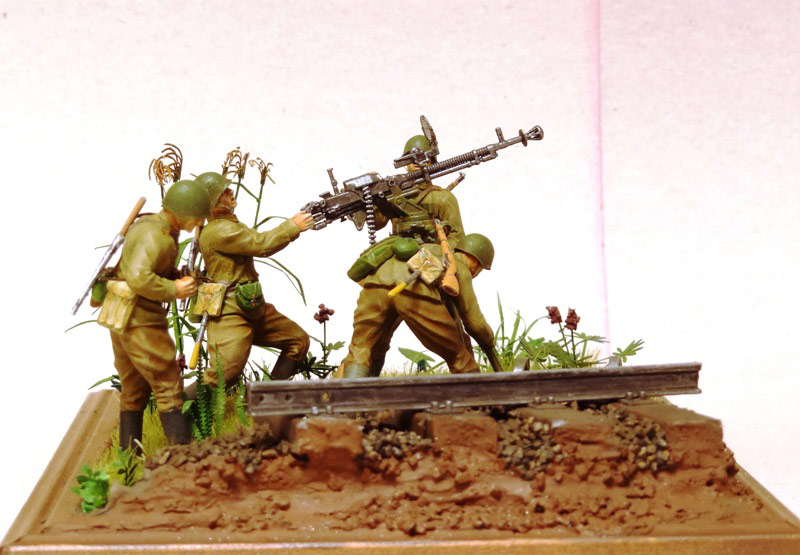 Dioramas and Vignettes: DShK AA machine gun, photo #4