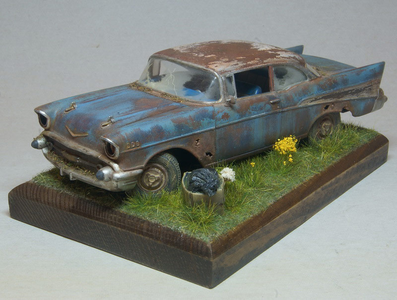 Dioramas and Vignettes: Chevy 57 Sport Cupe, photo #1