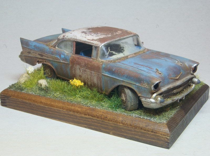 Dioramas and Vignettes: Chevy 57 Sport Cupe, photo #10