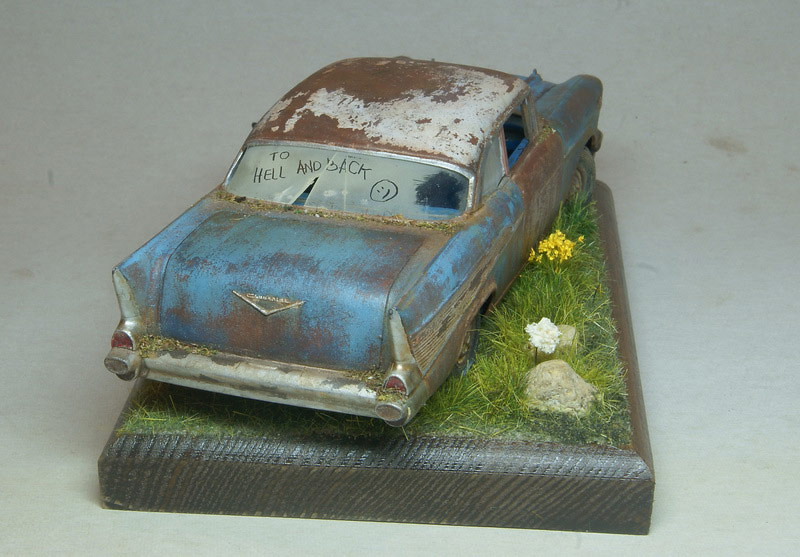 Dioramas and Vignettes: Chevy 57 Sport Cupe, photo #11