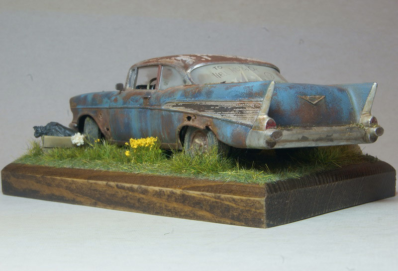 Dioramas and Vignettes: Chevy 57 Sport Cupe, photo #2
