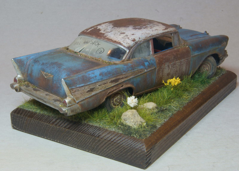 Dioramas and Vignettes: Chevy 57 Sport Cupe, photo #9