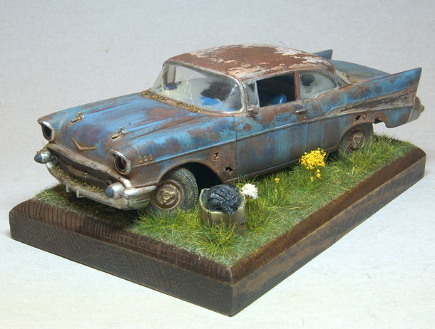 Dioramas and Vignettes: Chevy 57 Sport Cupe