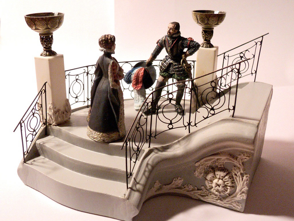 Dioramas and Vignettes: Philip II of Spain and Elisabeth of Valois, photo #10