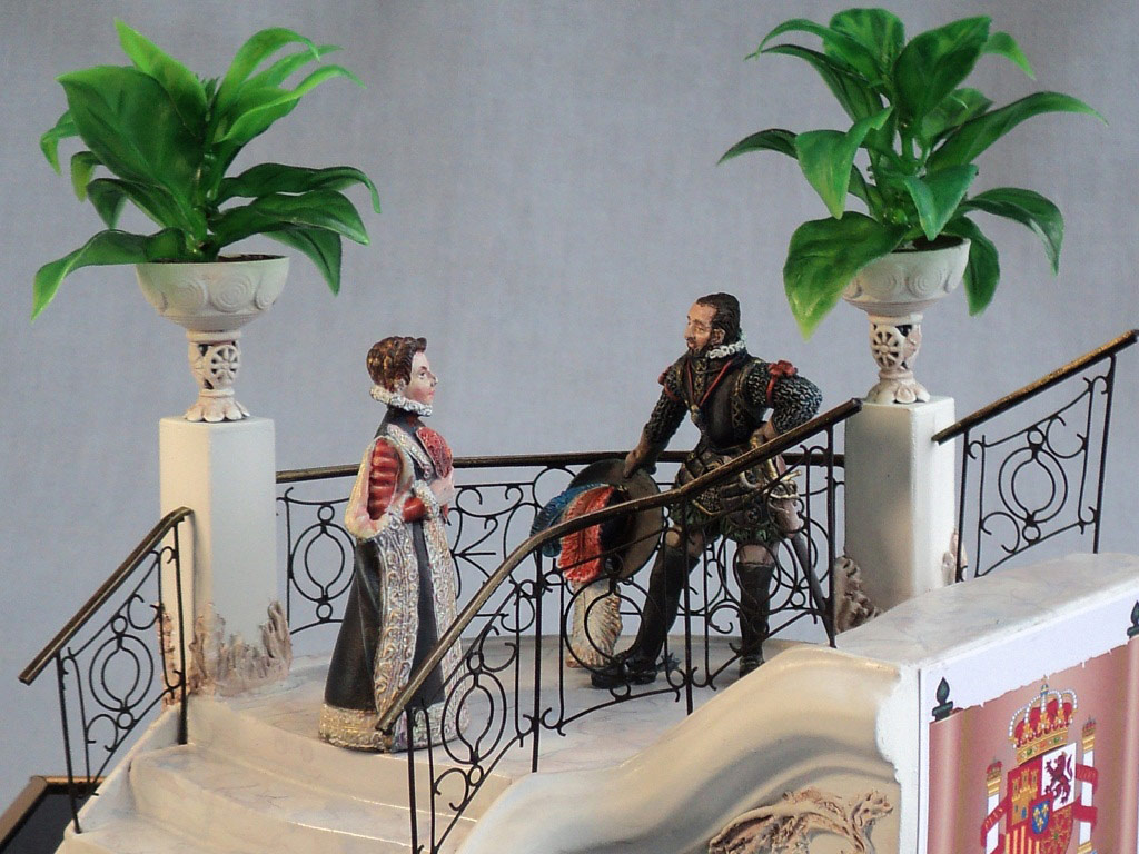 Dioramas and Vignettes: Philip II of Spain and Elisabeth of Valois, photo #2