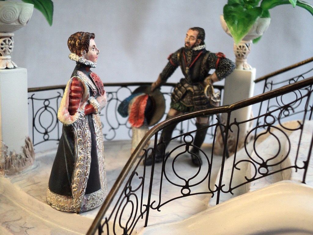 Dioramas and Vignettes: Philip II of Spain and Elisabeth of Valois, photo #9