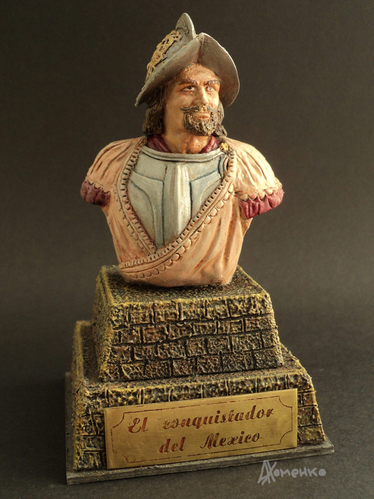 Sculpture: Conqueror of Mexico, photo #4