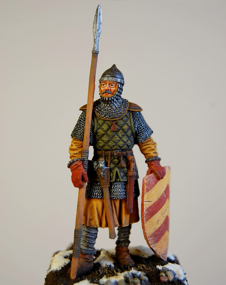 Figures: Russian warrior, 15th cent., photo #1