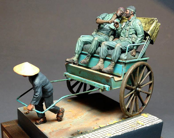 Dioramas and Vignettes: The Rickshaw
