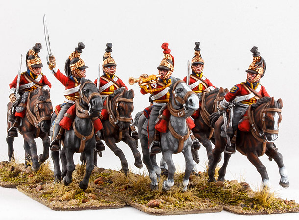 Figures: British Guard dragoons, 1815