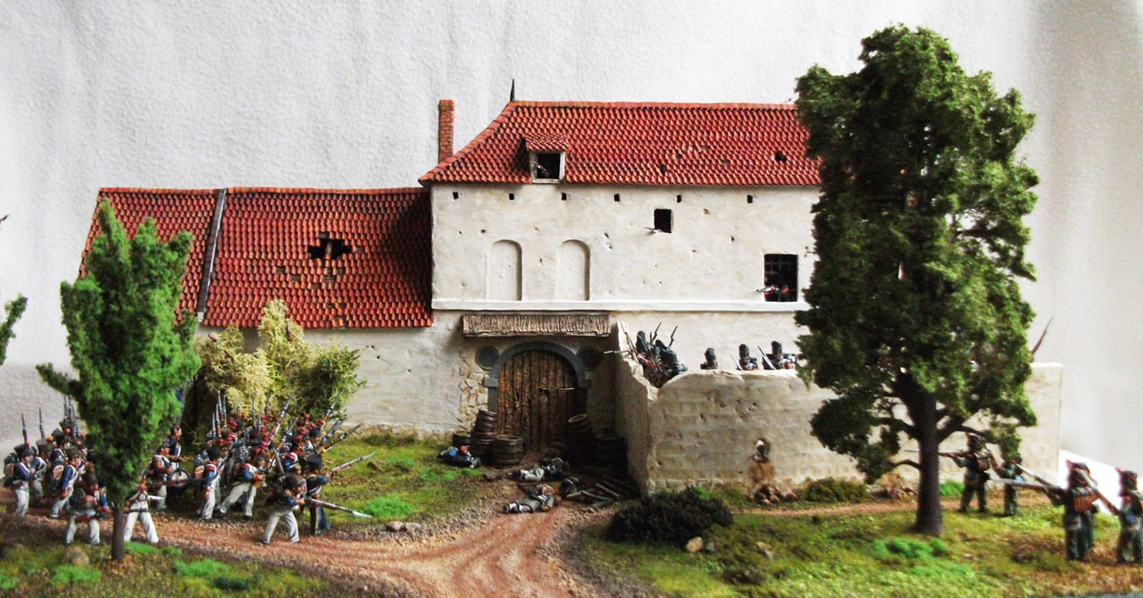 Dioramas and Vignettes: The battle of Hougoumont, photo #1