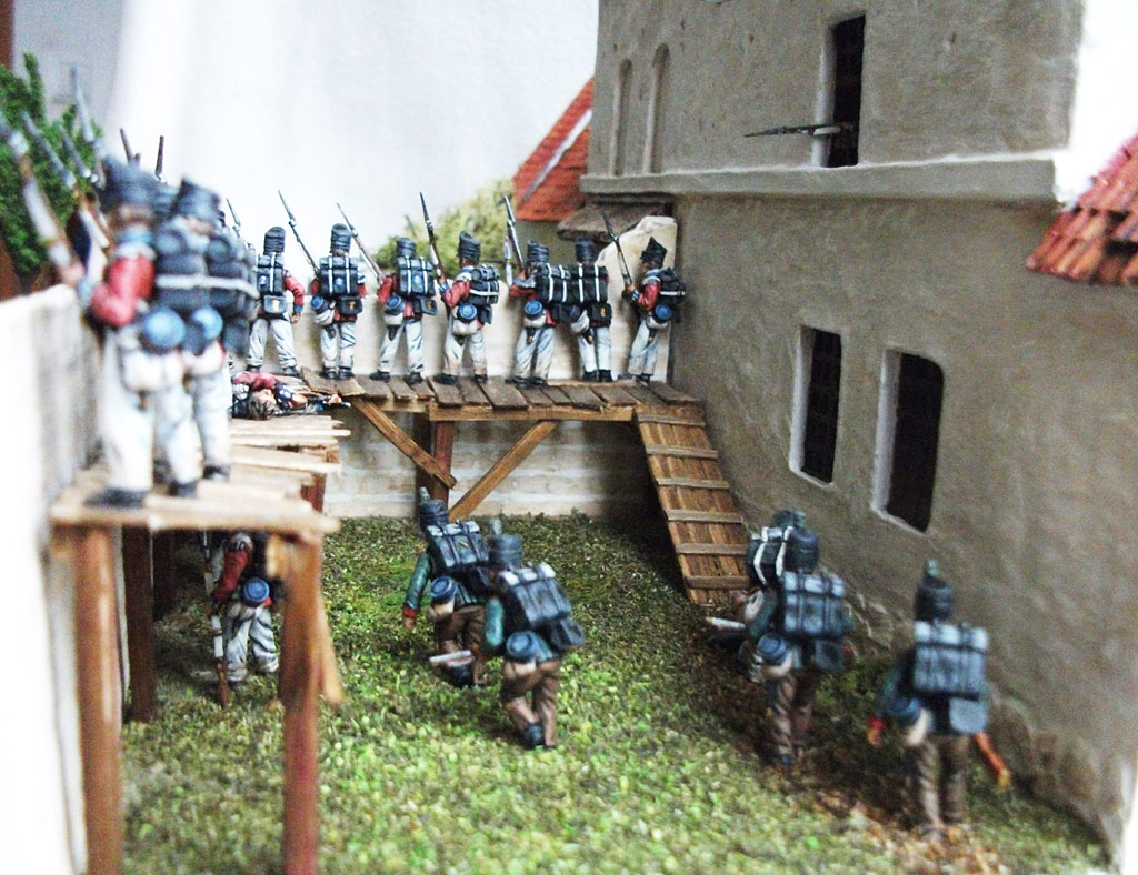 Dioramas and Vignettes: The battle of Hougoumont, photo #11