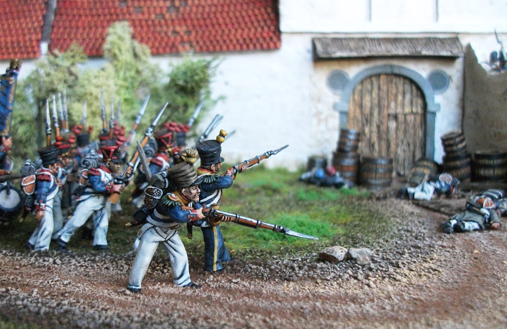 Dioramas and Vignettes: The battle of Hougoumont, photo #13