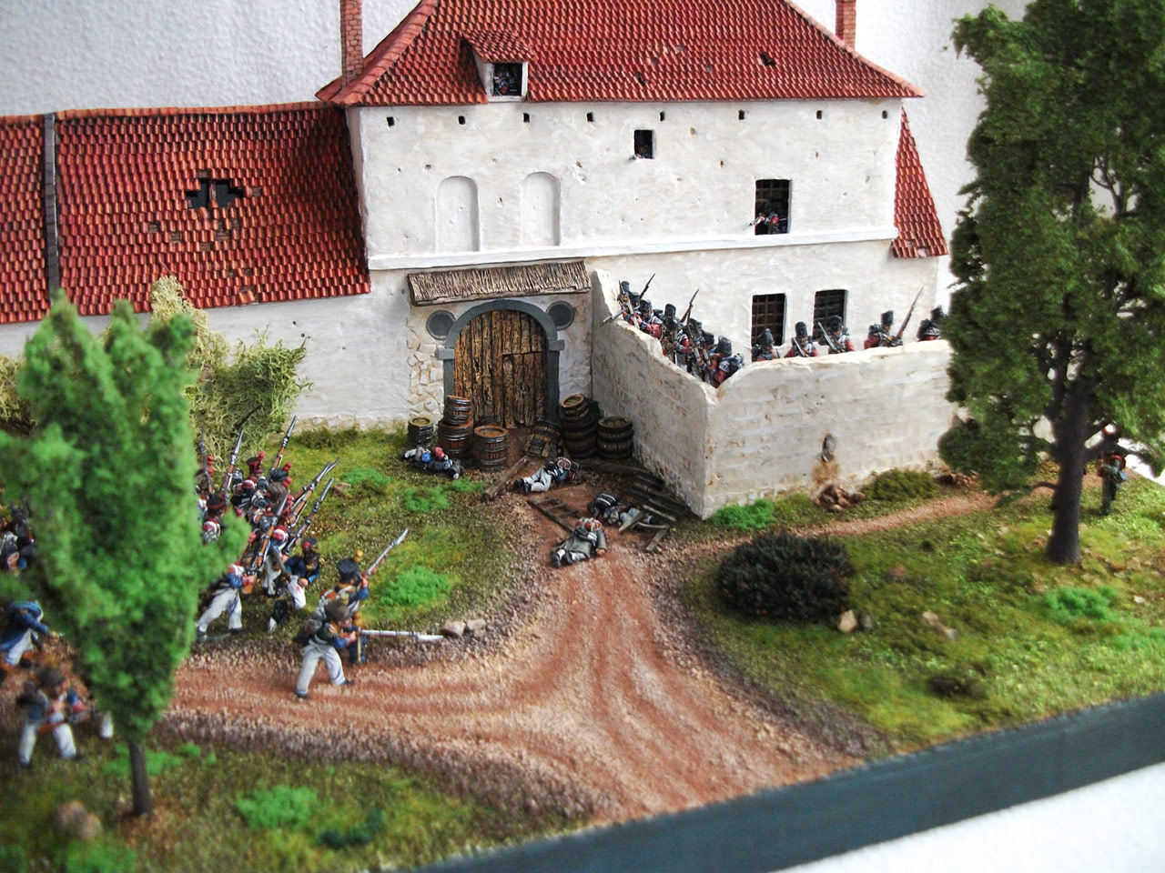 Dioramas and Vignettes: The battle of Hougoumont, photo #4