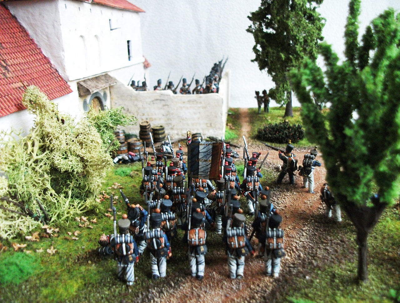 Dioramas and Vignettes: The battle of Hougoumont, photo #6