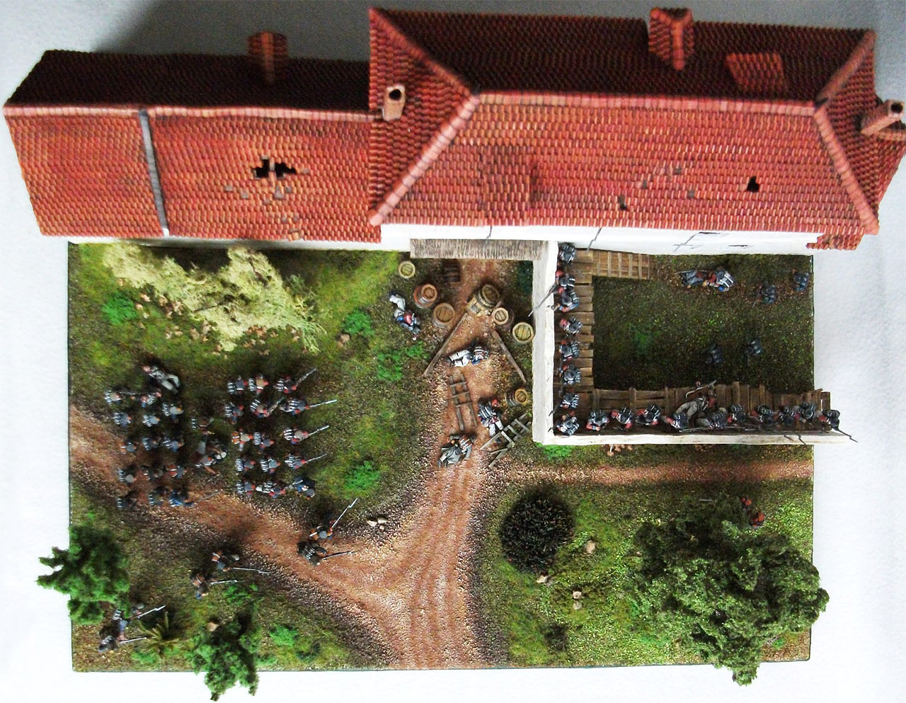 Dioramas and Vignettes: The battle of Hougoumont, photo #8