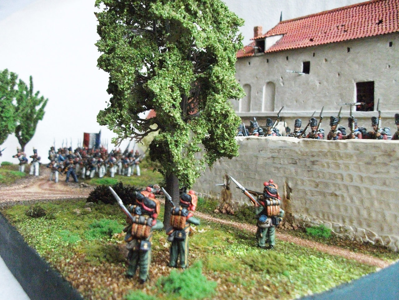 Dioramas and Vignettes: The battle of Hougoumont, photo #9
