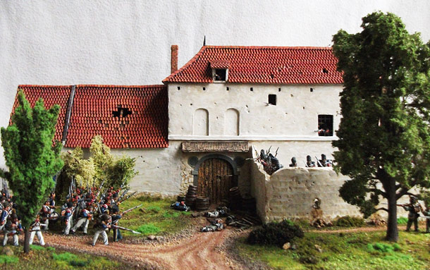 Dioramas and Vignettes: The battle of Hougoumont