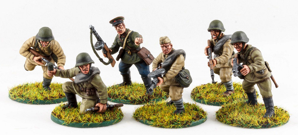 Figures: Red Army soldiers, photo #1