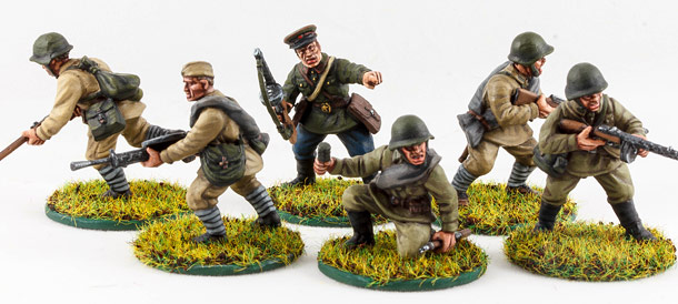 Figures: Red Army soldiers