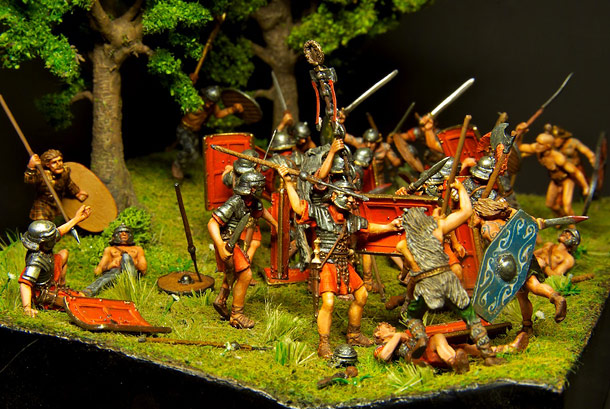 Dioramas and Vignettes: The Legion dies but does not surrender!