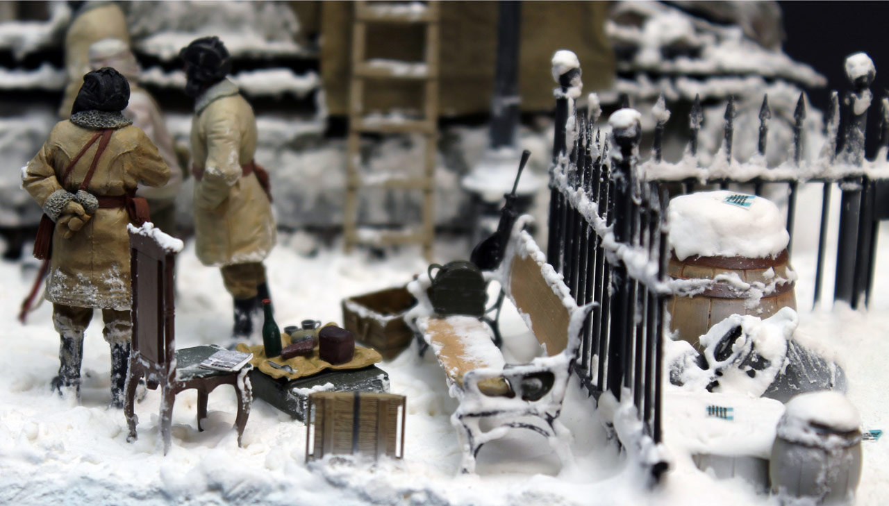 Dioramas and Vignettes: Zinovy Kolobanov. Part 1: Finnish «brothers», photo #19