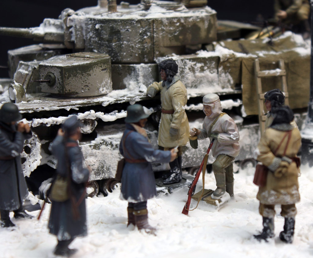 Dioramas and Vignettes: Zinovy Kolobanov. Part 1: Finnish «brothers», photo #21